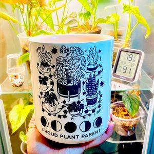 PROUD PLANT PARENT Stoneware Planter Target NWT has drain hole Pride